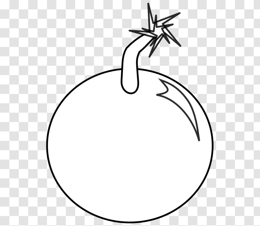 Coloring Book Bomb Drawing Image Black And White Transparent PNG