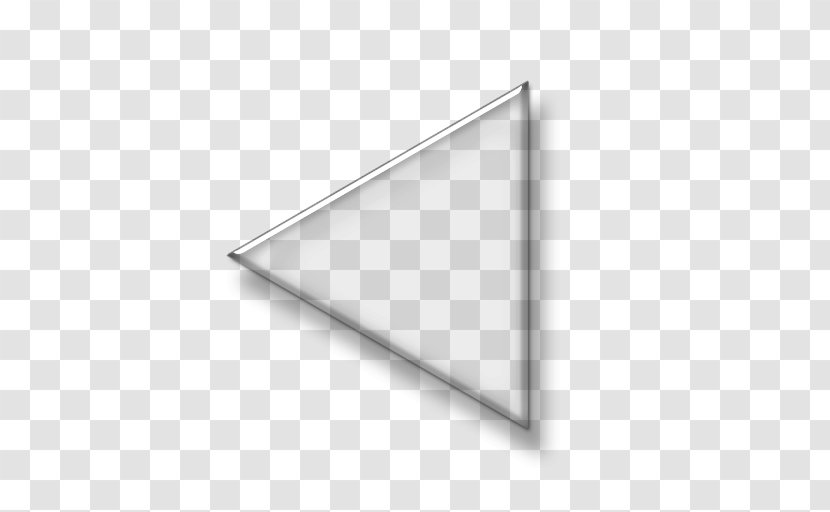 Arrow White Triangle - Information - Glass Texture Button Transparent PNG