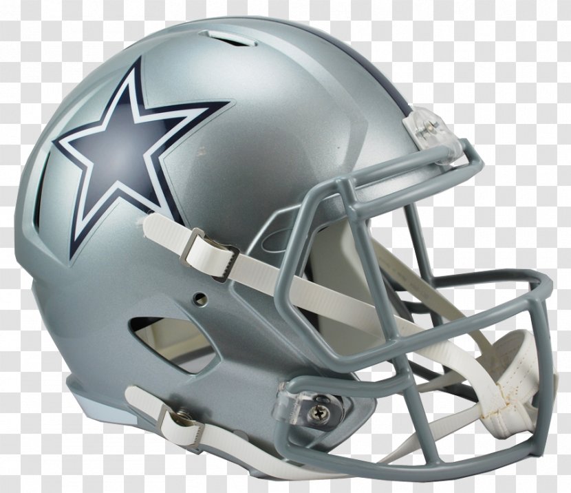 Dallas Cowboys NFL American Football Helmets Riddell - Personal Protective Equipment - Speed Transparent PNG