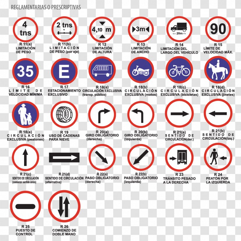 Traffic Sign Senyal Pedestrian Road Safety - Number - Light Transparent PNG