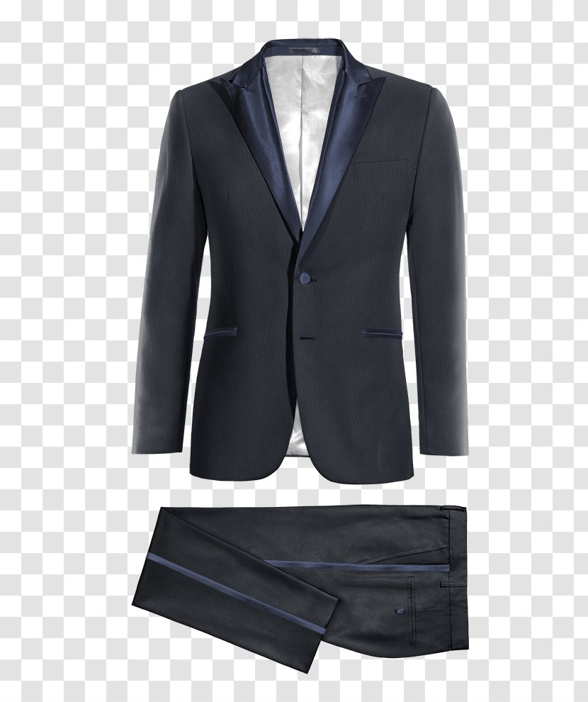 Tuxedo Suit Lapel Bespoke Tailoring Shirt - Button Transparent PNG