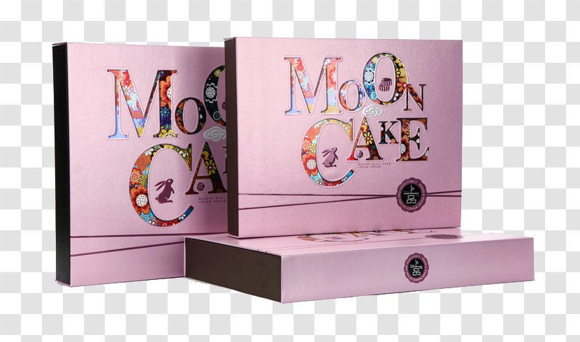Mooncake Box English Alphabet - Pink - Moon Cake Gift Transparent PNG
