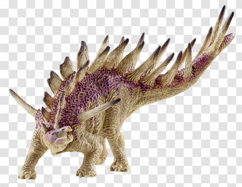 Kentrosaurus Stegosaurus Schleich Dinosaur Tyrannosaurus - Action Toy Figures Transparent PNG