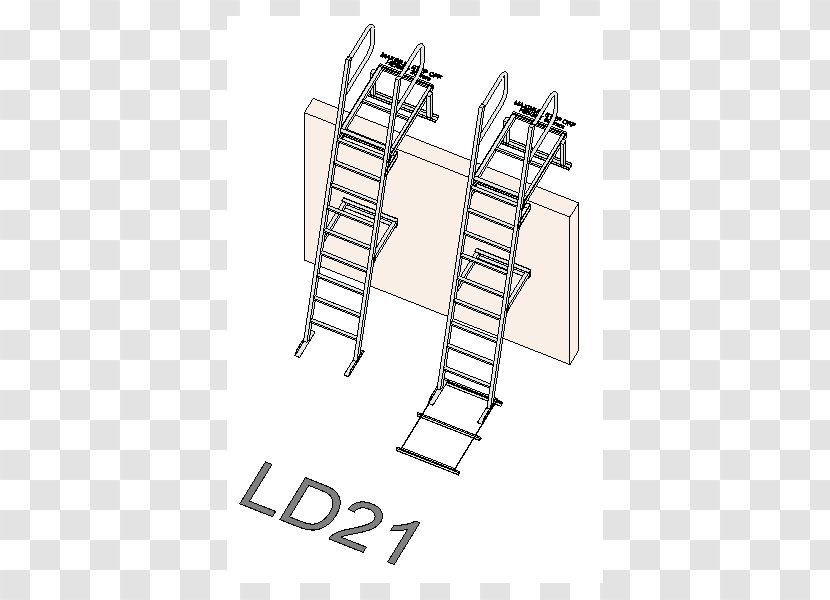 Line Technology Angle - Ladder Safety Transparent PNG