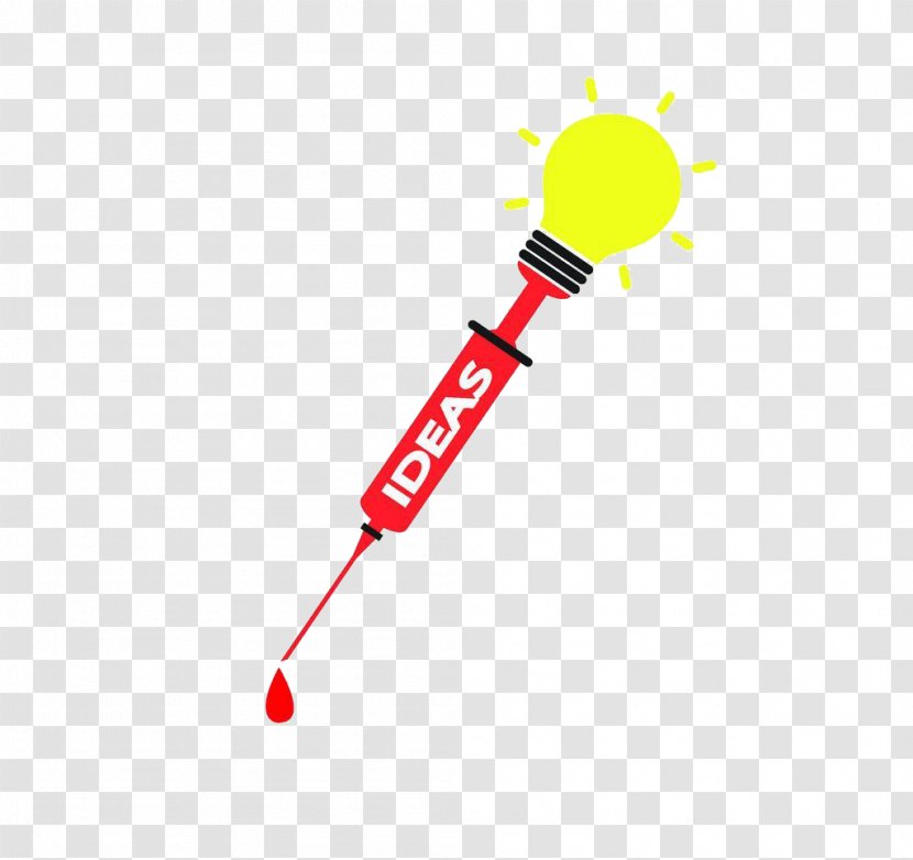 Idea Creativity Concept Innovation - Lamp - Creative Needle Transparent PNG