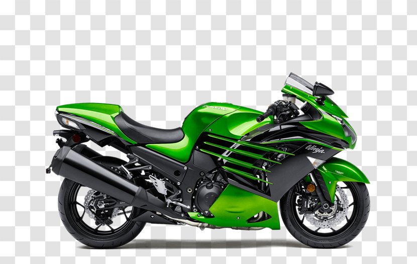 Kawasaki Ninja ZX-14 Motorcycles Honda - Wheel - Motorcycle Transparent PNG