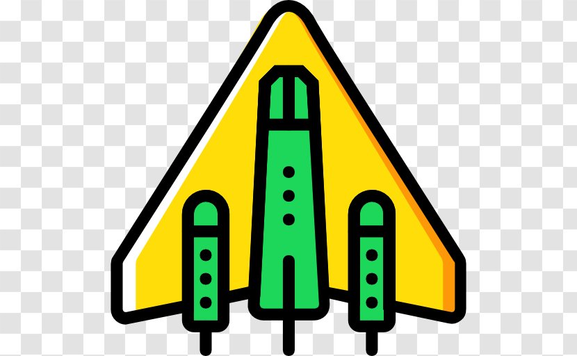 Cartoon Fighter Aircraft - Spacecraft - Hand-painted Transparent PNG