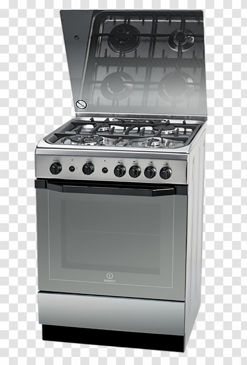 Cooking Ranges Gas Stove Indesit Co. Oven Cooker - Co Transparent PNG