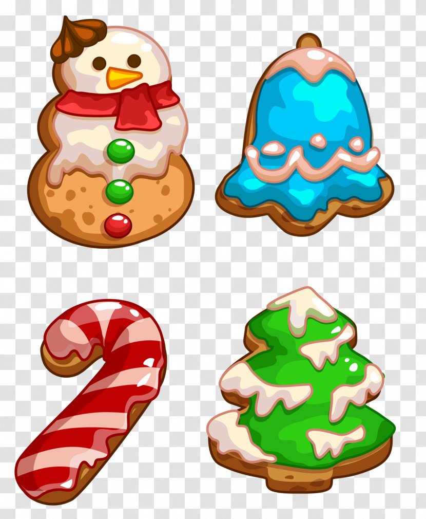 Lebkuchen Christmas Cookie Clip Art - Ornament - Cookies Transparent PNG
