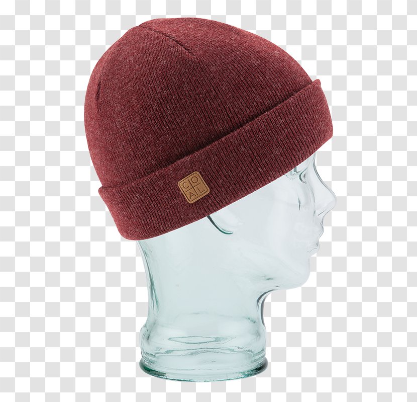 Beanie Hat Burgundy Knit Cap Coal Headwear - Blue Transparent PNG