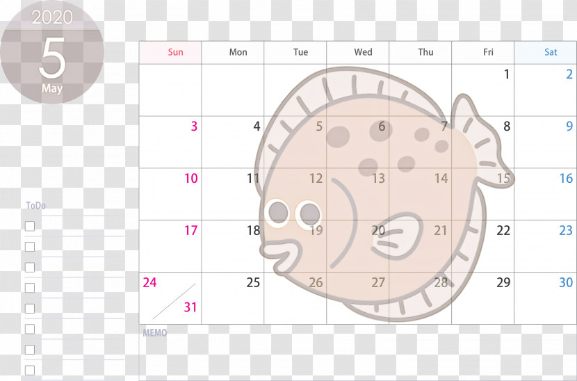 May 2020 Calendar May Calendar 2020 Calendar Transparent PNG