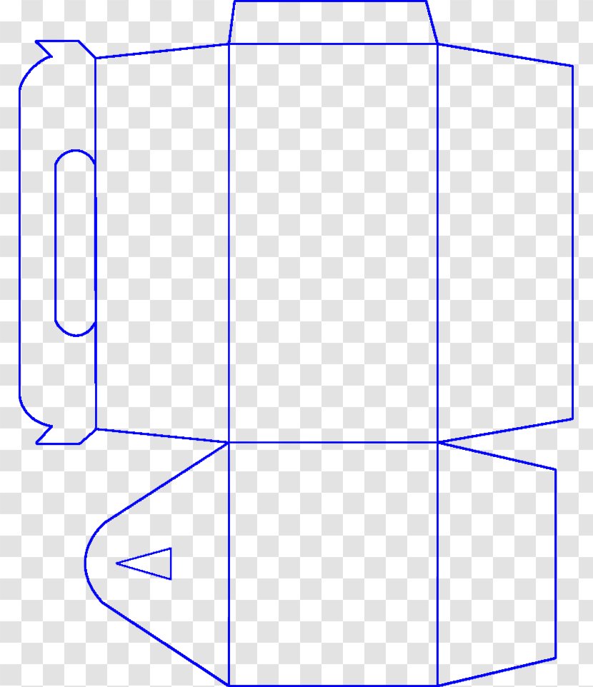 Line Drawing Point - Blue Transparent PNG