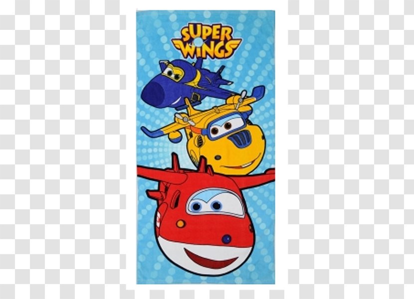 Towel Cloth Napkins Bed Sheets Cotton Child - Yellow - Super Wings Transparent PNG