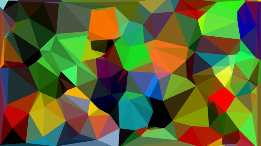 Color Geometry 1080p Rainbow Wallpaper - Acrylic Paint - Geometric Transparent PNG