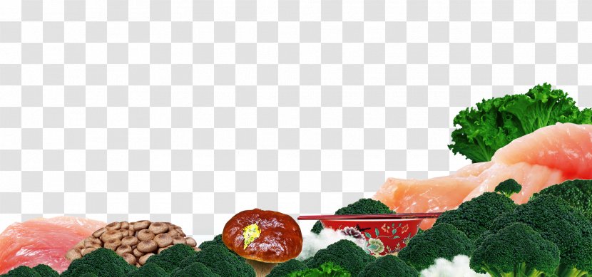 Hot Pot Chinese Cuisine Mushroom Poster - Gourmet Meat Transparent PNG