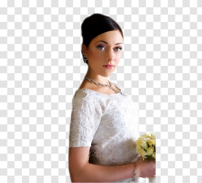 Wedding Dress Bride Photo Shoot Veil Fashion - Watercolor - Mount Transparent PNG
