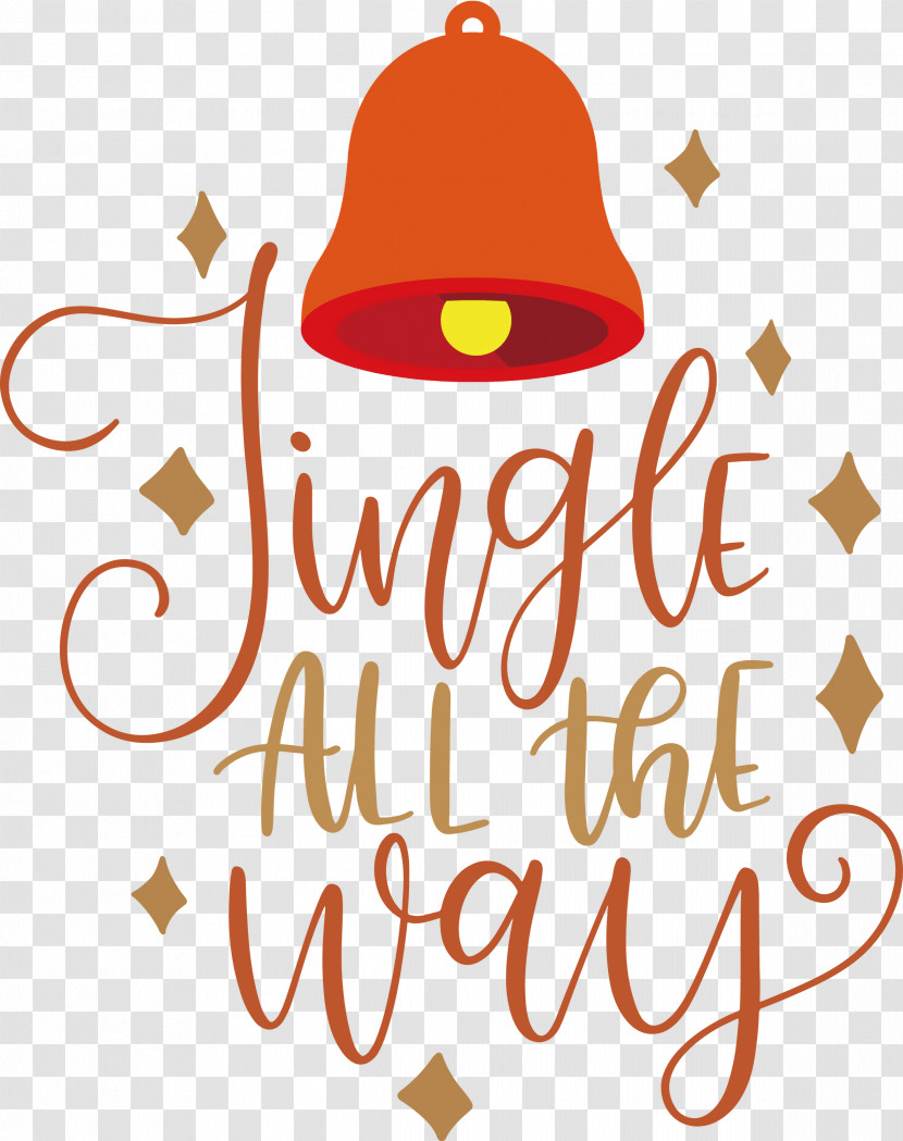 Jingle All The Way Christmas Transparent PNG