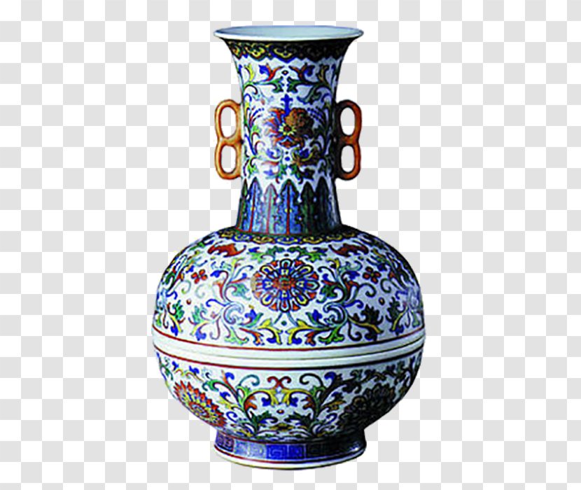 Vase Chinese Ceramics Porcelain - Ceramic Bottle Transparent PNG