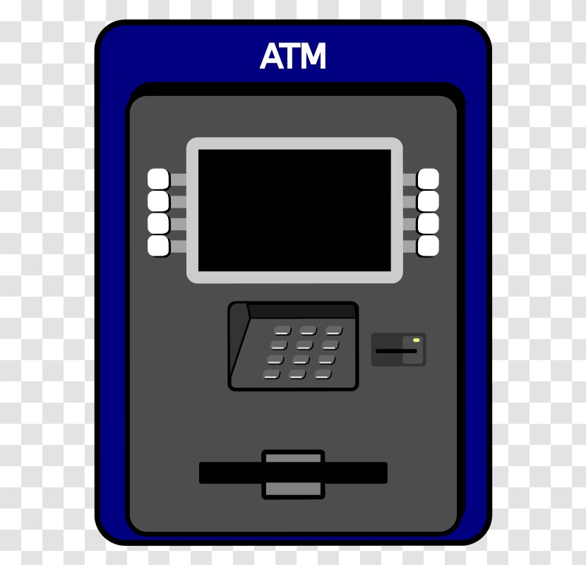 Automated Teller Machine Bank Clip Art - Office Equipment - Atm Cliparts Transparent PNG