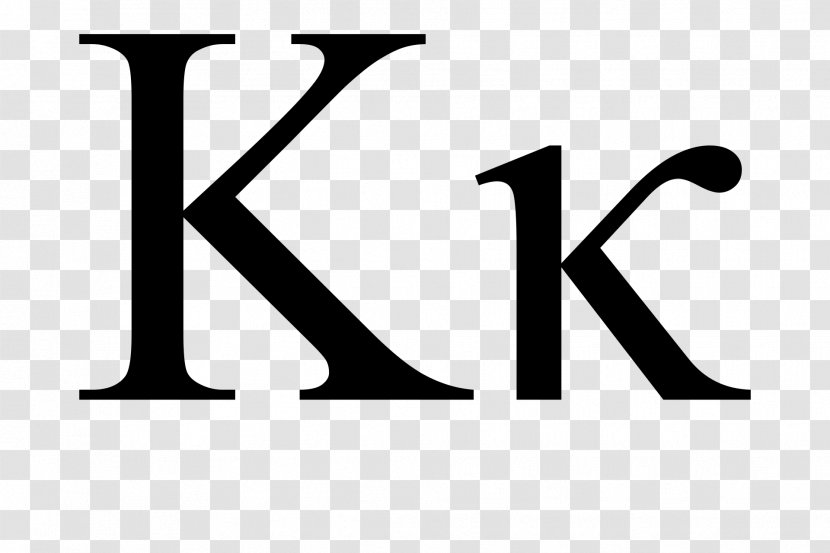 Kappa Greek Alphabet Letter - Zeta Phi Beta Transparent PNG