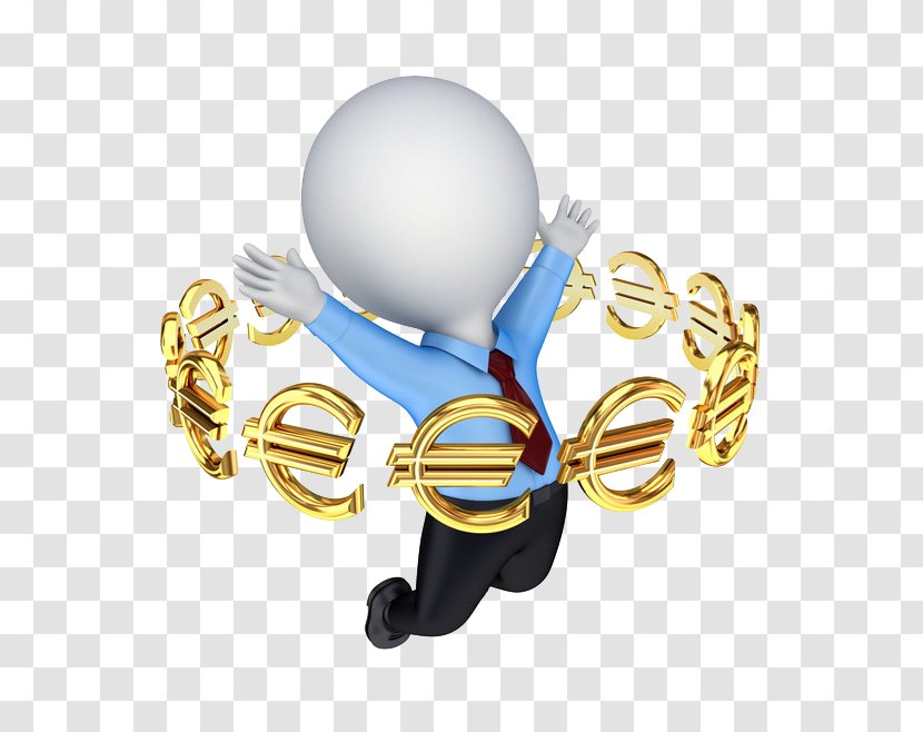 Cartoon Icon - Cent - Coin Surrounded Villain Transparent PNG