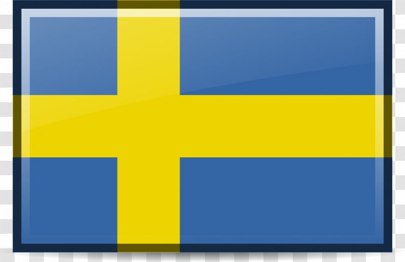 Flag Of Sweden Clip Art - Ribbon Border Transparent PNG