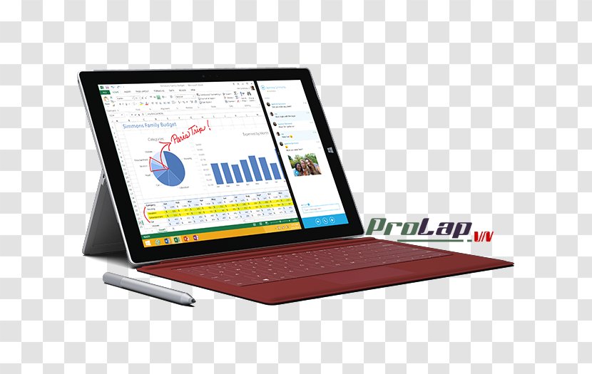 Surface Pro 3 Computer Keyboard 4 - Microsoft Transparent PNG
