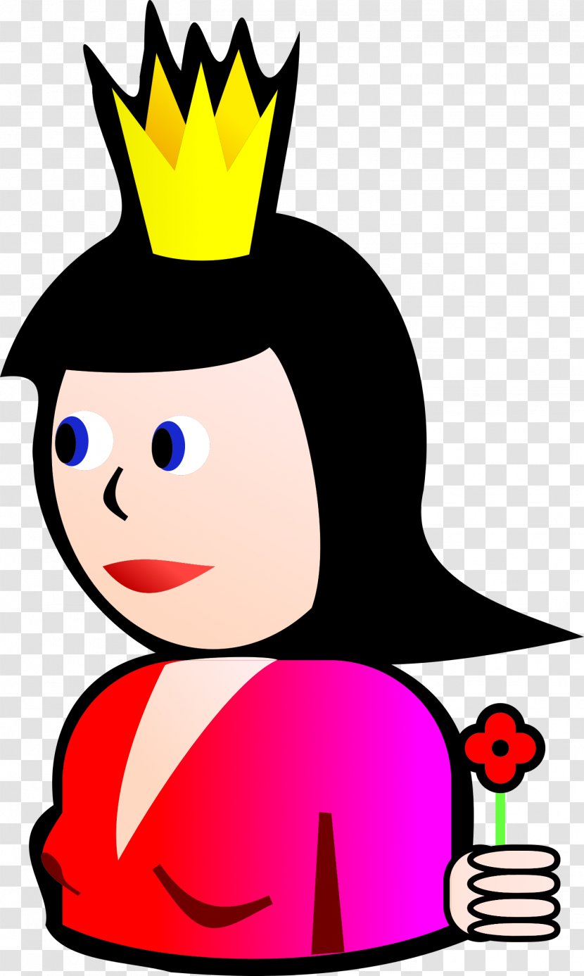 Queen Cartoon Clip Art - Cheek - Clipart Transparent PNG
