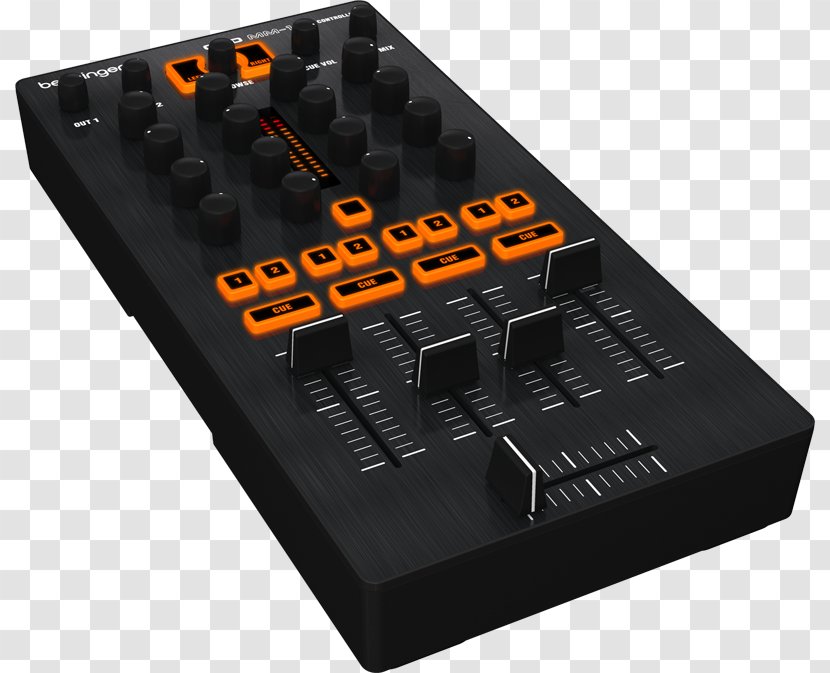 MIDI Controllers Behringer CMD MM-1 DJ Controller Audio Mixers PL-1 - Watercolor - Sound System Transparent PNG