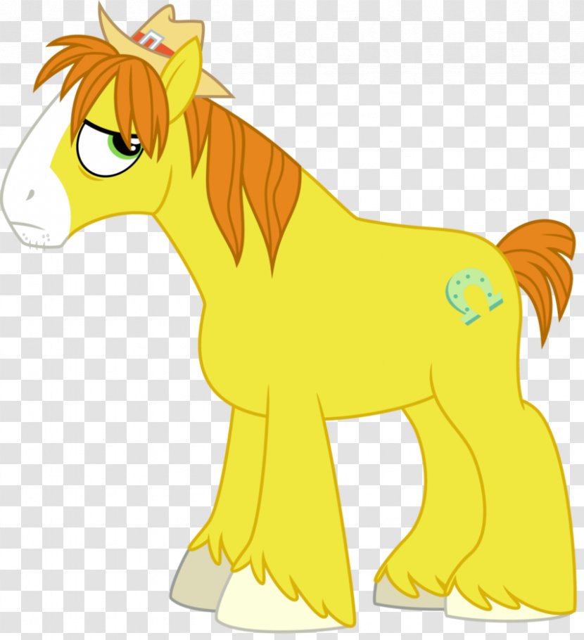 Mustang Pack Animal Yellow Clip Art - Horse Like Mammal Transparent PNG