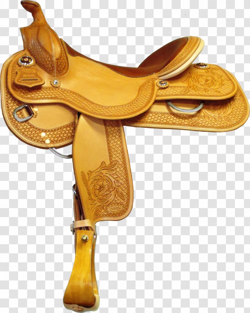 Saddle Sattelbaum Kenner- Store Equestrian Way Out West - Leather - Barb Horse Transparent PNG