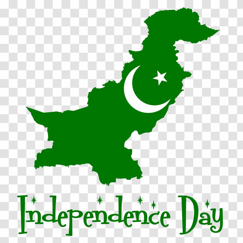 Independence Day Pakistan. - World Map Transparent PNG