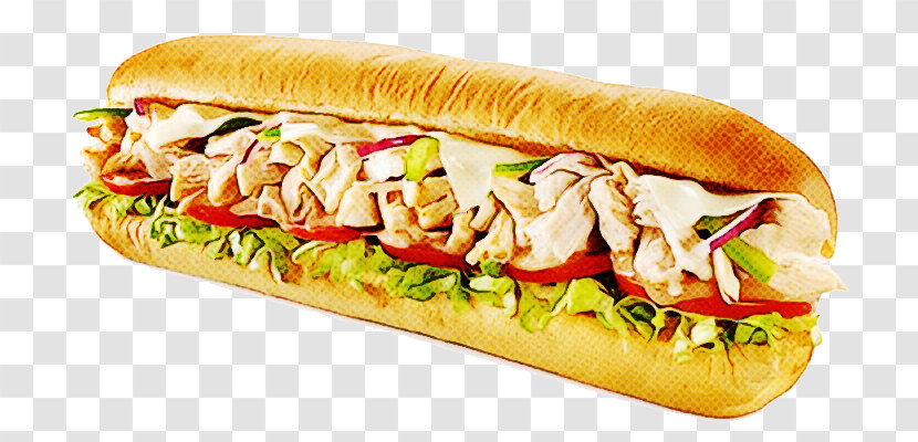 Junk Food Hot Dog Pan Bagnat Submarine Sandwich Cheesesteak Transparent PNG