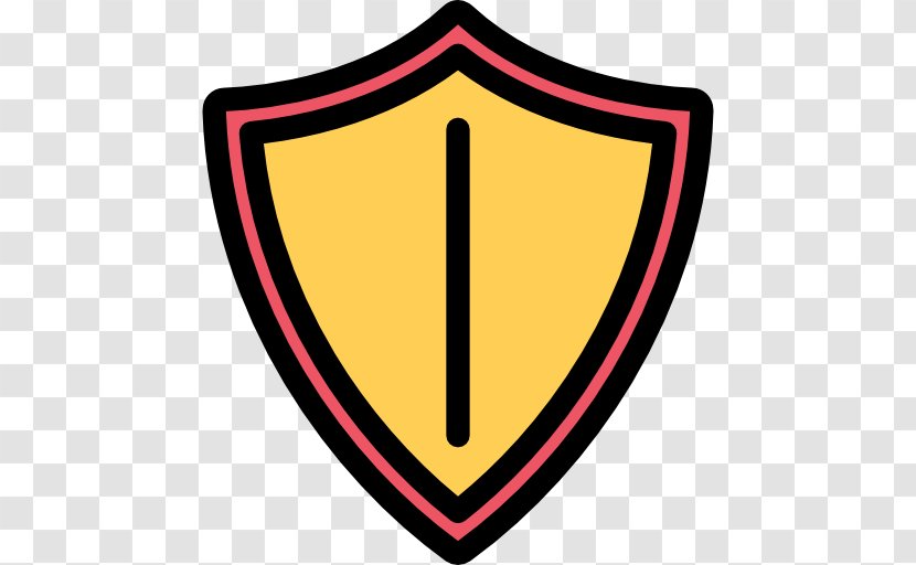 Yellow Symbol Area - Shield - Security Transparent PNG