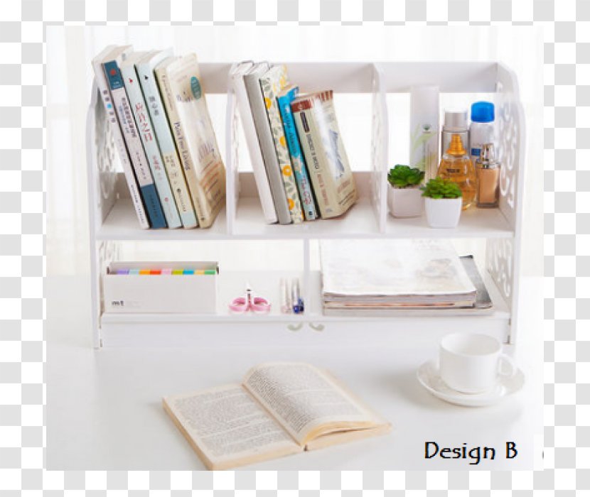 Shelf Furniture Plastic - Stationery Decor Transparent PNG