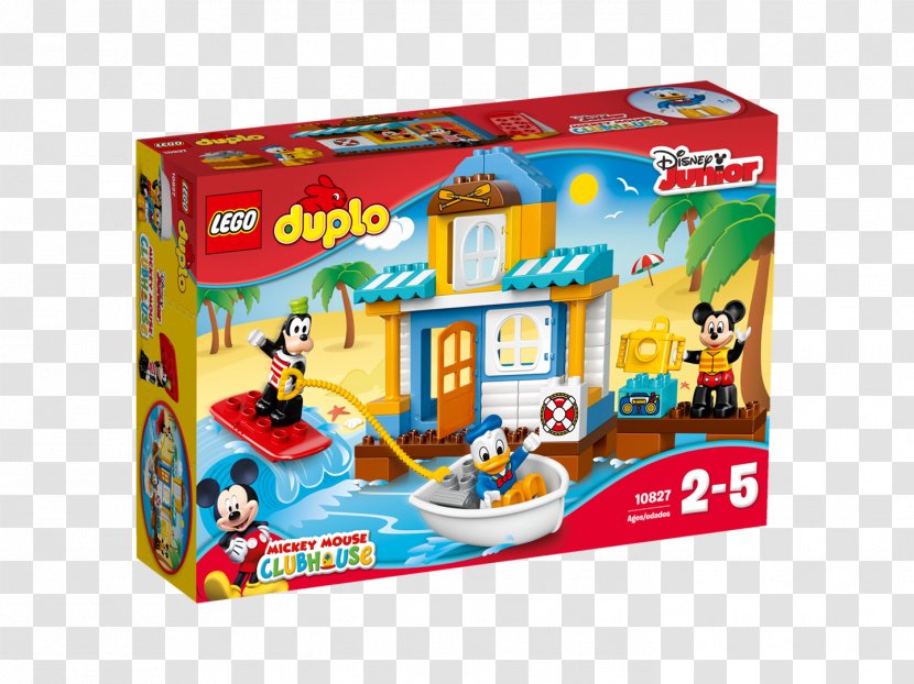 Minnie Mouse Mickey Lego House LEGO 10827 DUPLO And Friends Beach - 10597 Duplo Birthday Parade Transparent PNG