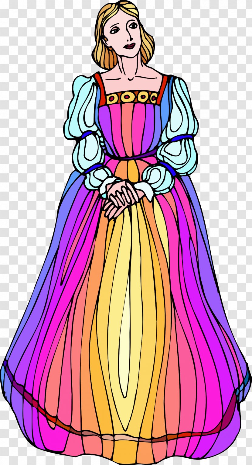 Middle Ages Lady Macbeth Clip Art - Character - Hero Transparent PNG