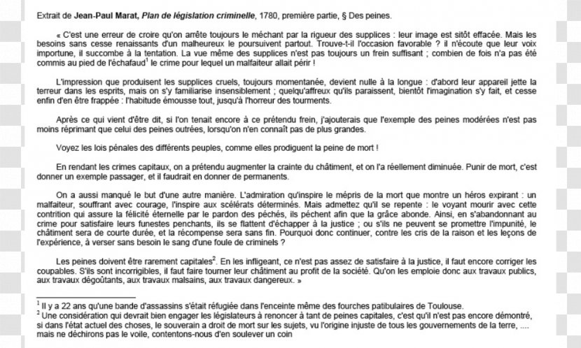 L'Abolition Capital Punishment Peine Penology Doodstraf In Frankrijk - Document - Criminal Law Transparent PNG