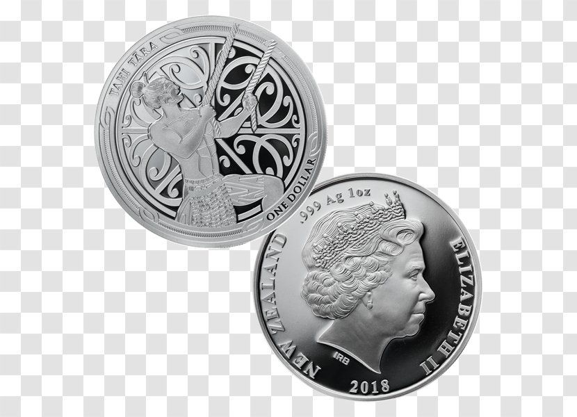 New Zealand Dollar Silver Coin - Perth Mint Transparent PNG