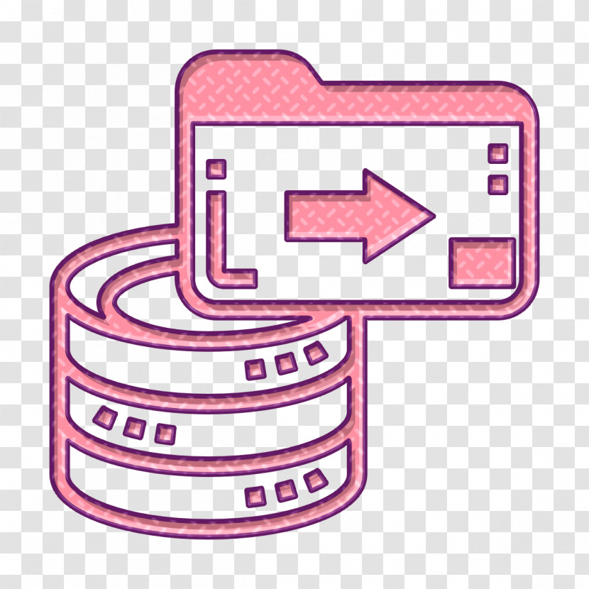 Server Icon File Directory Icon Data Management Icon Transparent PNG