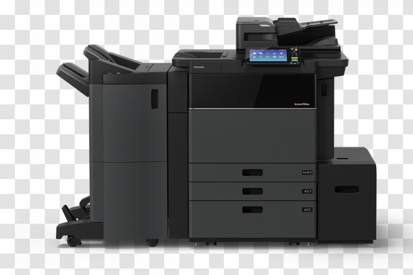 Photocopier Multi-function Printer Toshiba Printing Transparent PNG