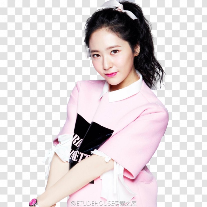 Krystal Jung South Korea F(x) K-pop Etude House - Heart - Amber Transparent PNG