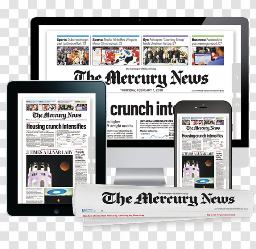 San Jose The Mercury News Bay Area Group Contra Costa Times Oakland Tribune - Electronics - Alert Transparent PNG