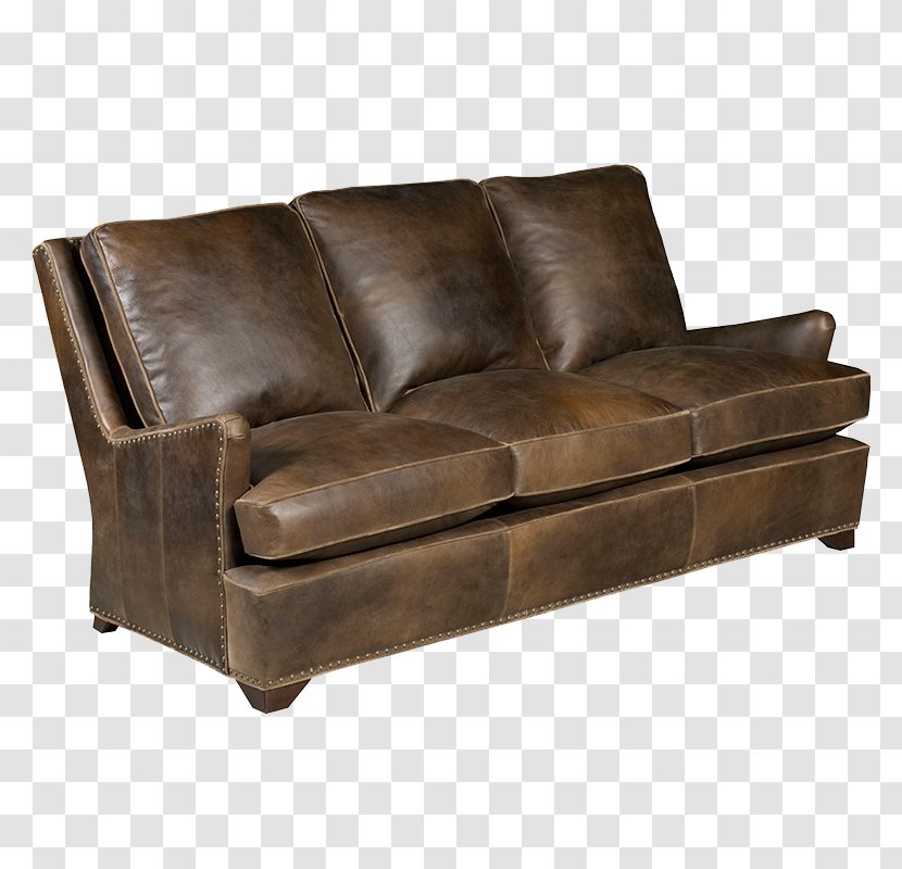 Sofa Bed Couch Leather - Furniture - Design Transparent PNG