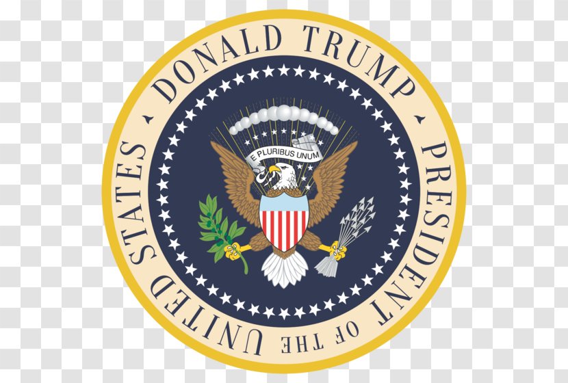 United States Of America Seal The President Clip Art - Royaltyfree - Trump Transparent PNG