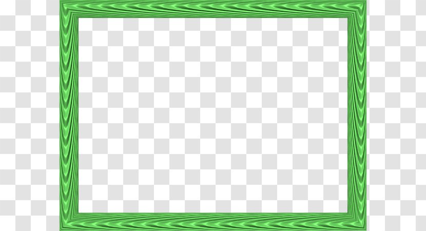 Board Game Square Area Green Pattern - Recreation - Border Frame HD Transparent PNG