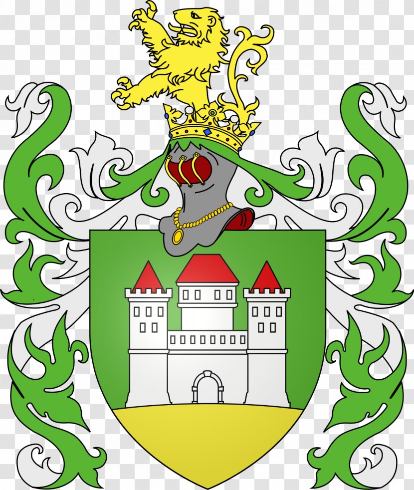 Gryf Coat Of Arms Family Heraldry History - Green - Shield Transparent PNG