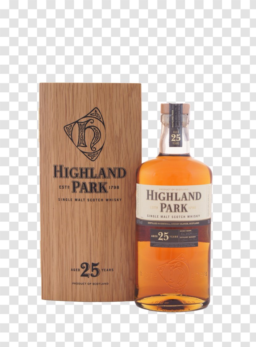 Whiskey Single Malt Whisky Highland Park Distillery Scotch Liqueur - Cognac Transparent PNG