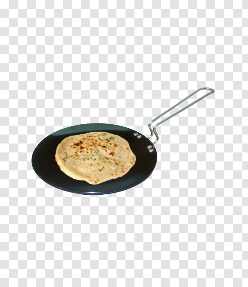 Roti Frying Pan Tava Indian Cuisine Dosa - Handle Transparent PNG