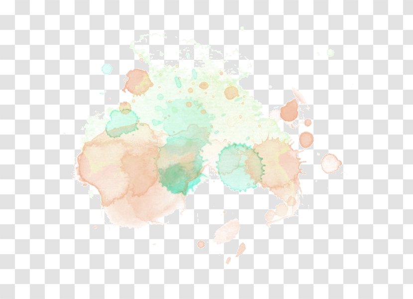 Circle Turquoise - Aquarela Transparent PNG